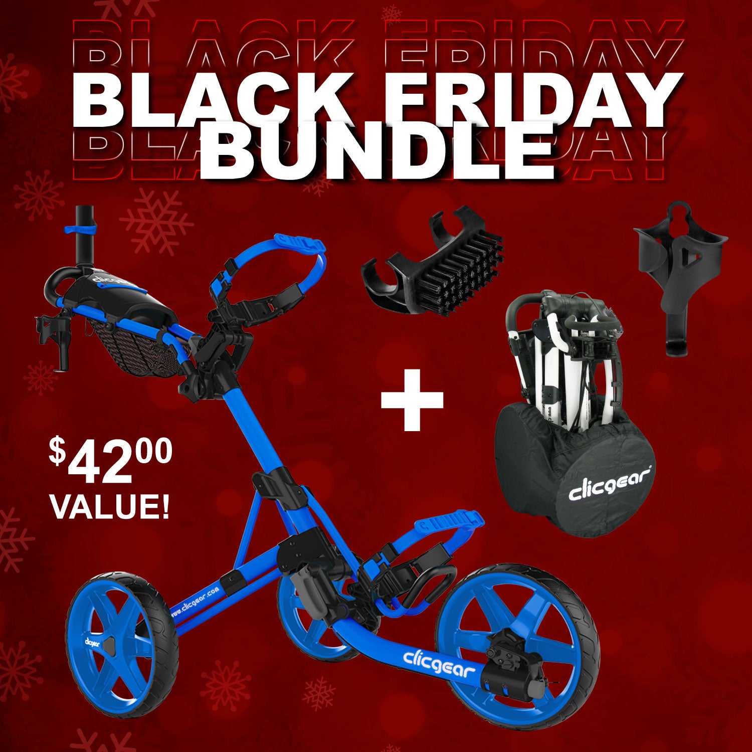 BLACK FRIDAY BUNDLE - Clicgear Model 4.0 + Accessories