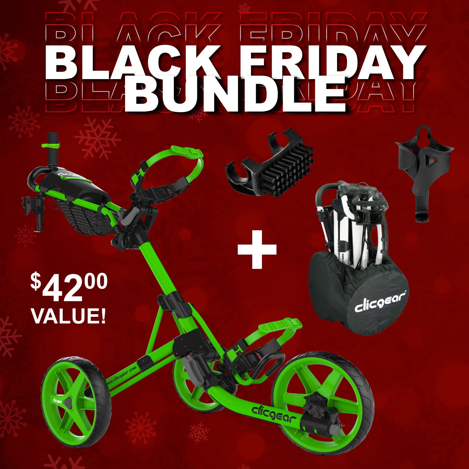 BLACK FRIDAY BUNDLE - Clicgear Model 4.0 + Accessories