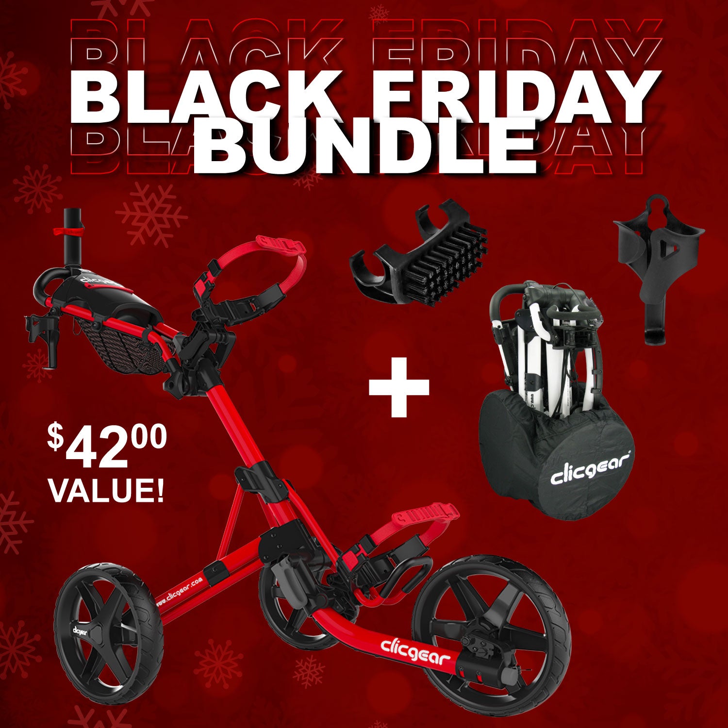 BLACK FRIDAY BUNDLE - Clicgear Model 4.0 + Accessories