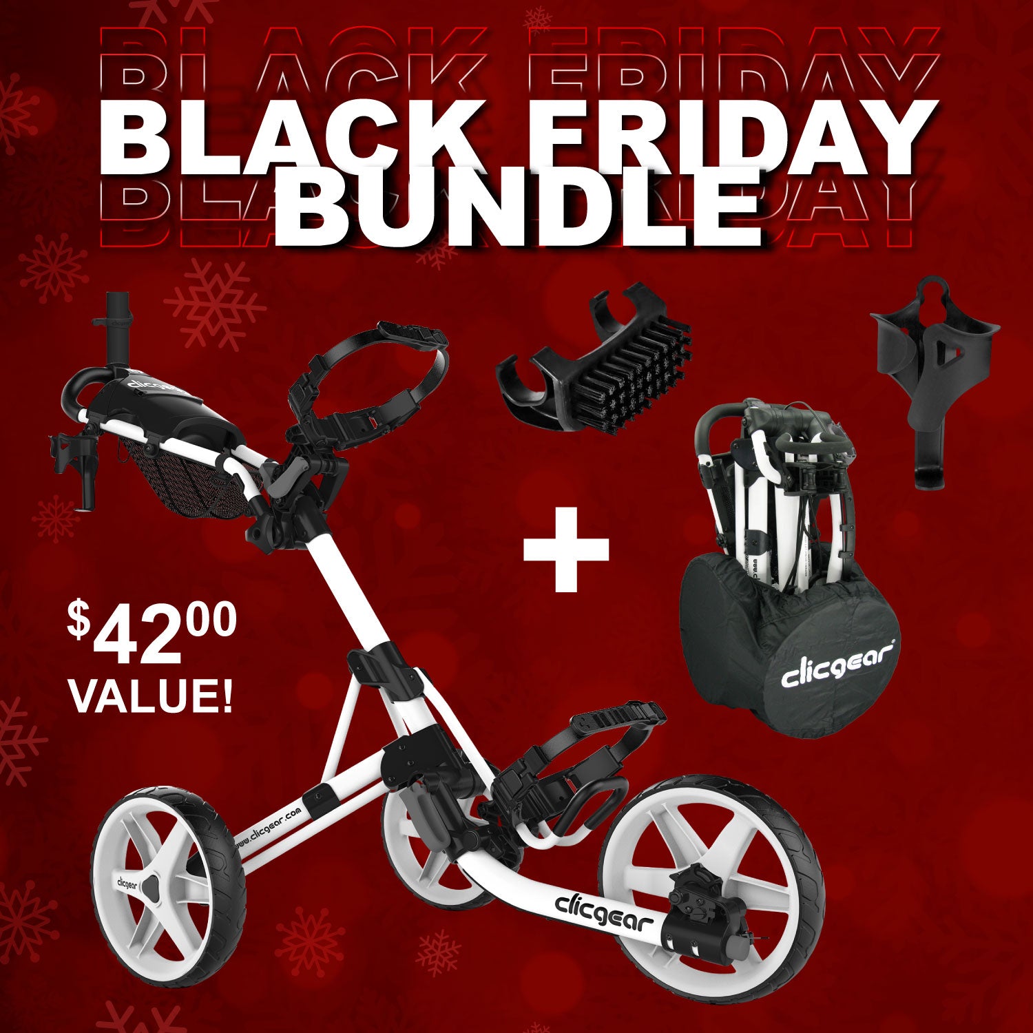 BLACK FRIDAY BUNDLE - Clicgear Model 4.0 + Accessories