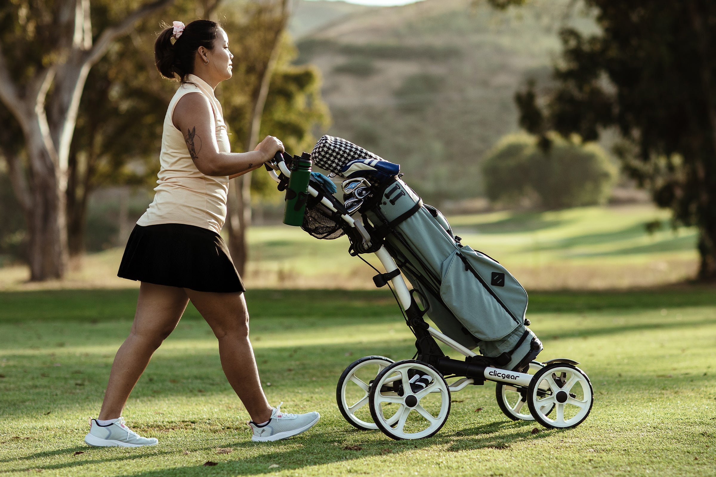 Clicgear Premium Golf Push Carts and Accessories