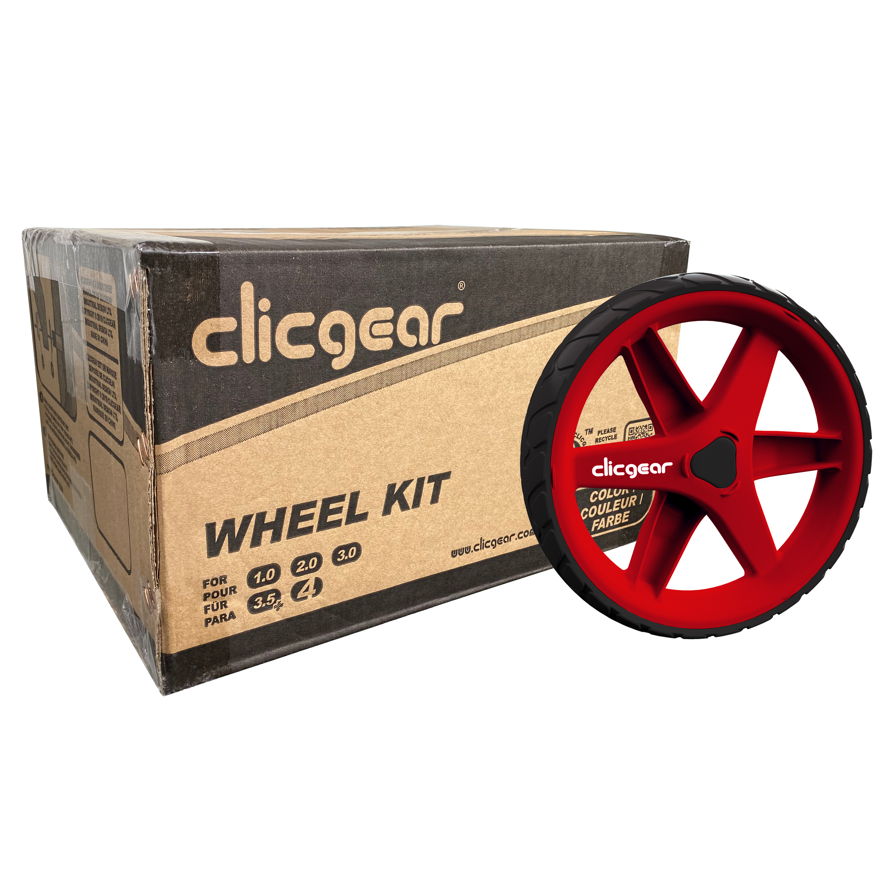 Clicgear Model 1.0 ~ 4.0 Wheel Kits