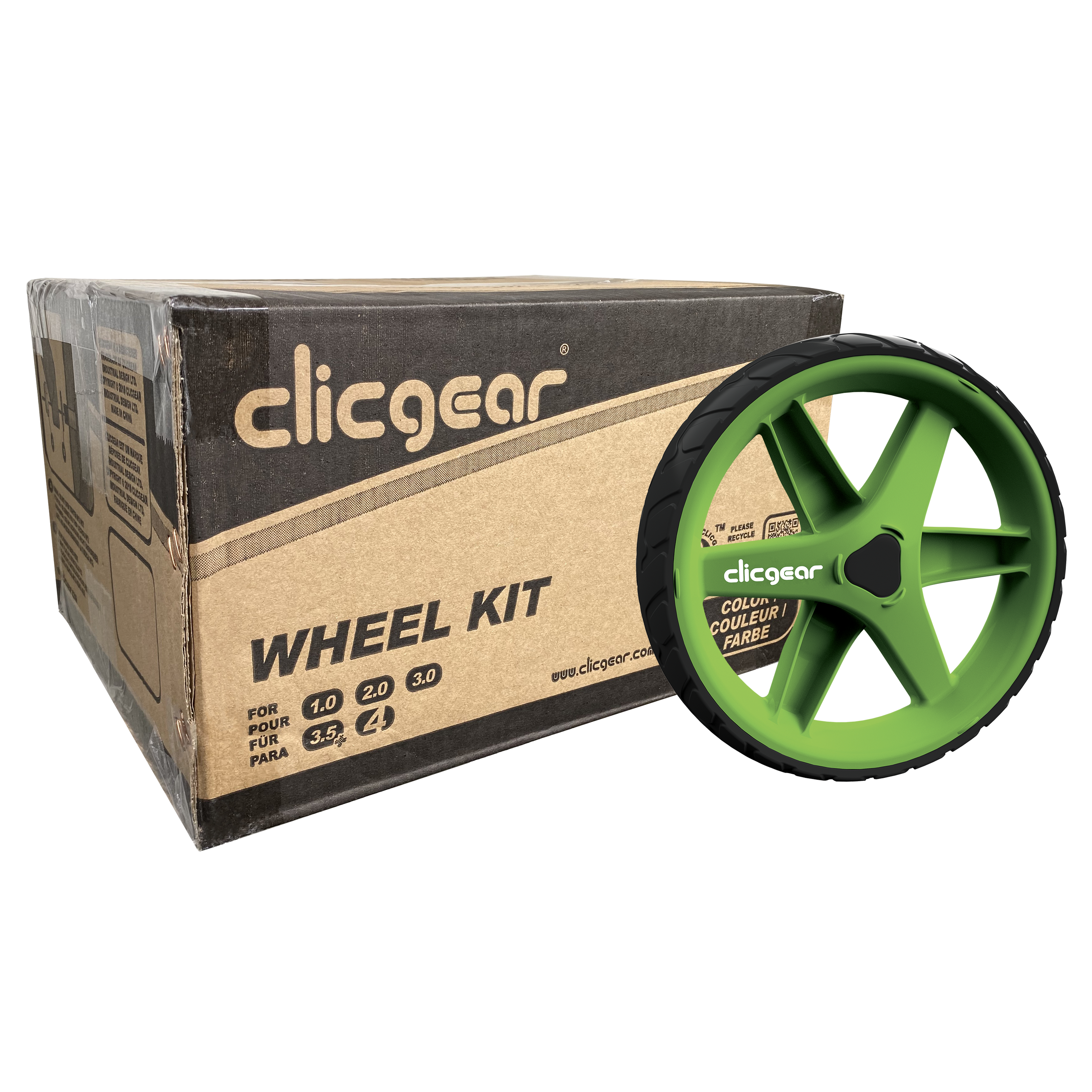 Clicgear Model 1.0 ~ 4.0 Wheel Kits - CLICGEAR | ROVIC USA