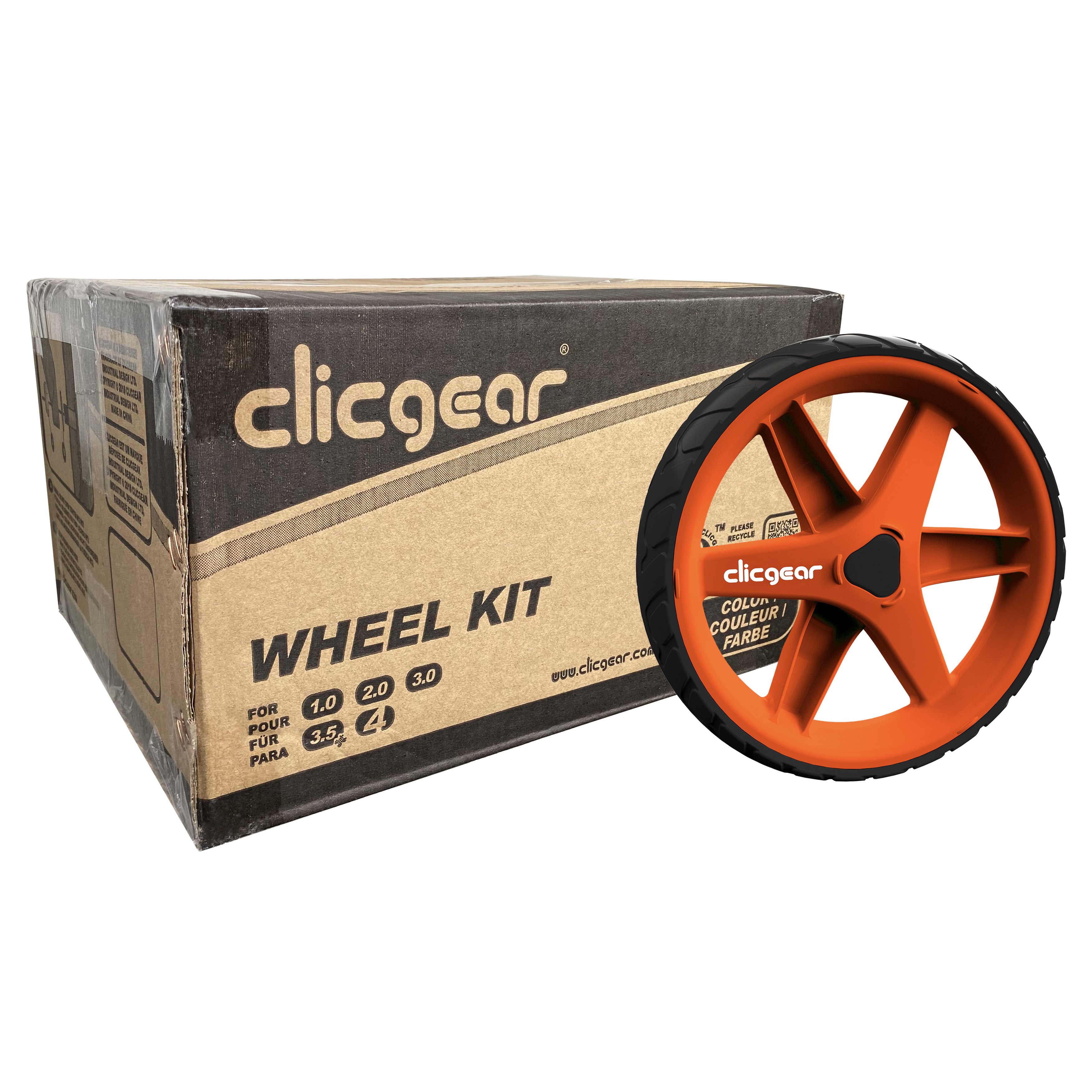 Clicgear Model 1.0 ~ 4.0 Wheel Kits - CLICGEAR | ROVIC USA