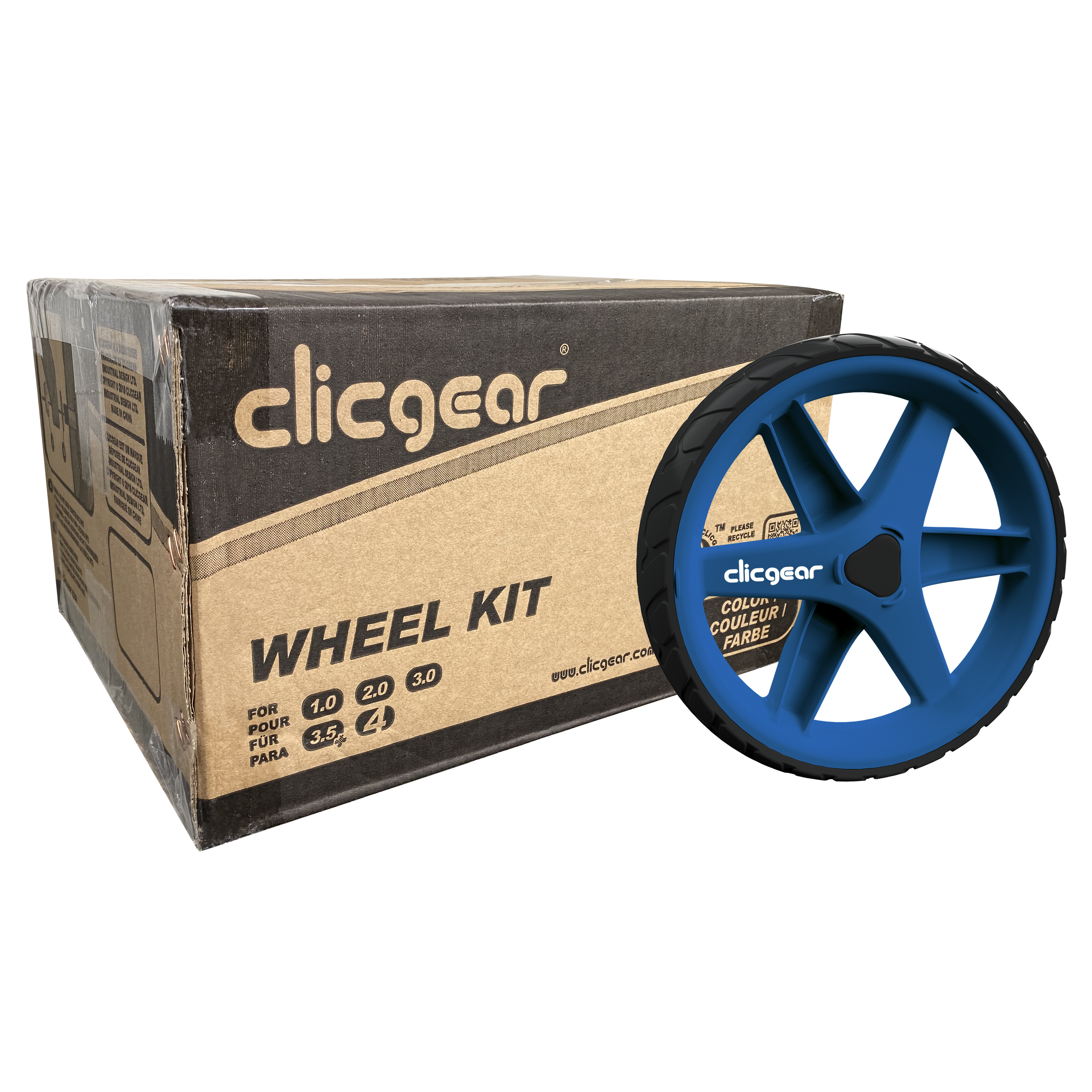 Clicgear Model 1.0 ~ 4.0 Wheel Kits - CLICGEAR | ROVIC USA