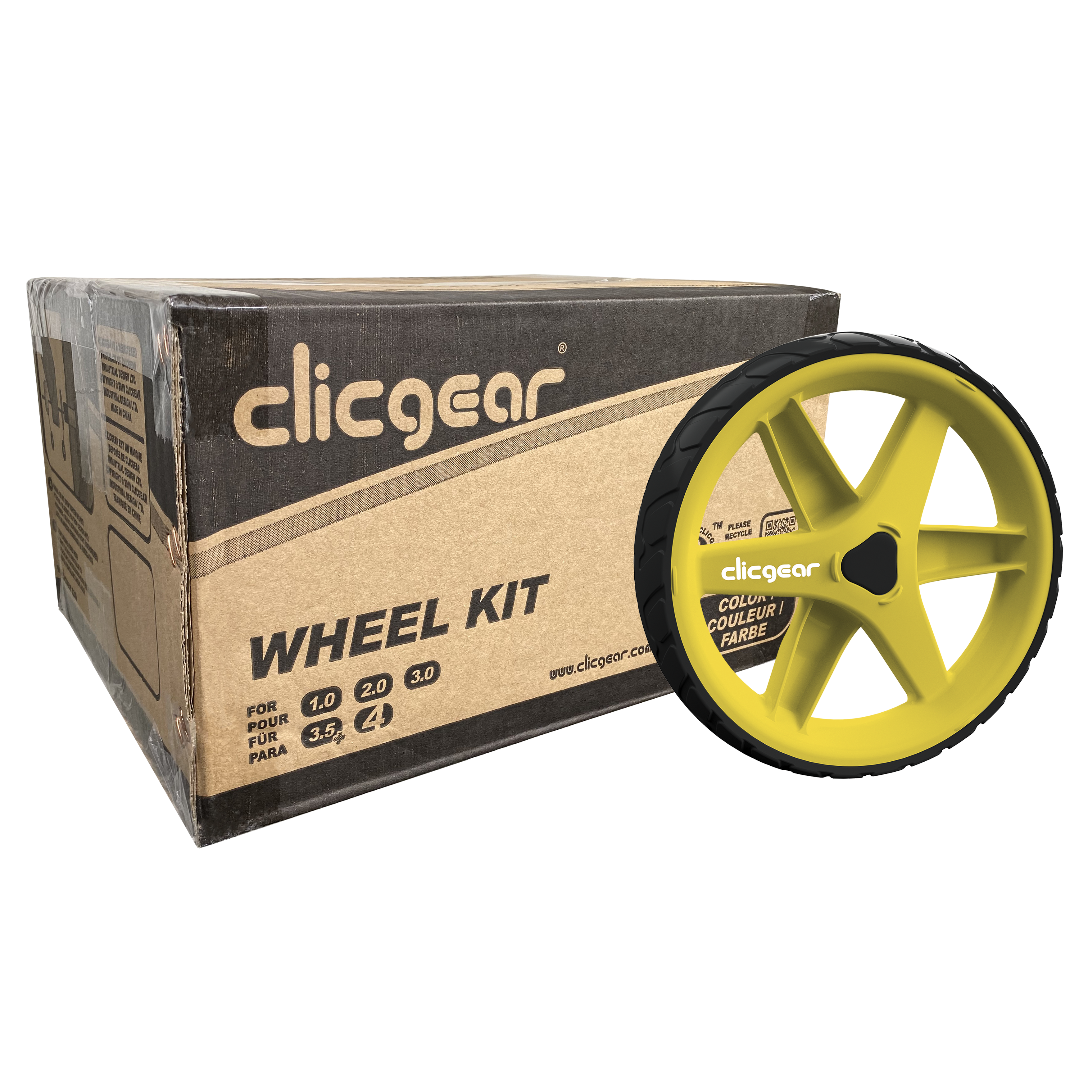 Clicgear Model 1.0 ~ 4.0 Wheel Kits - CLICGEAR | ROVIC USA