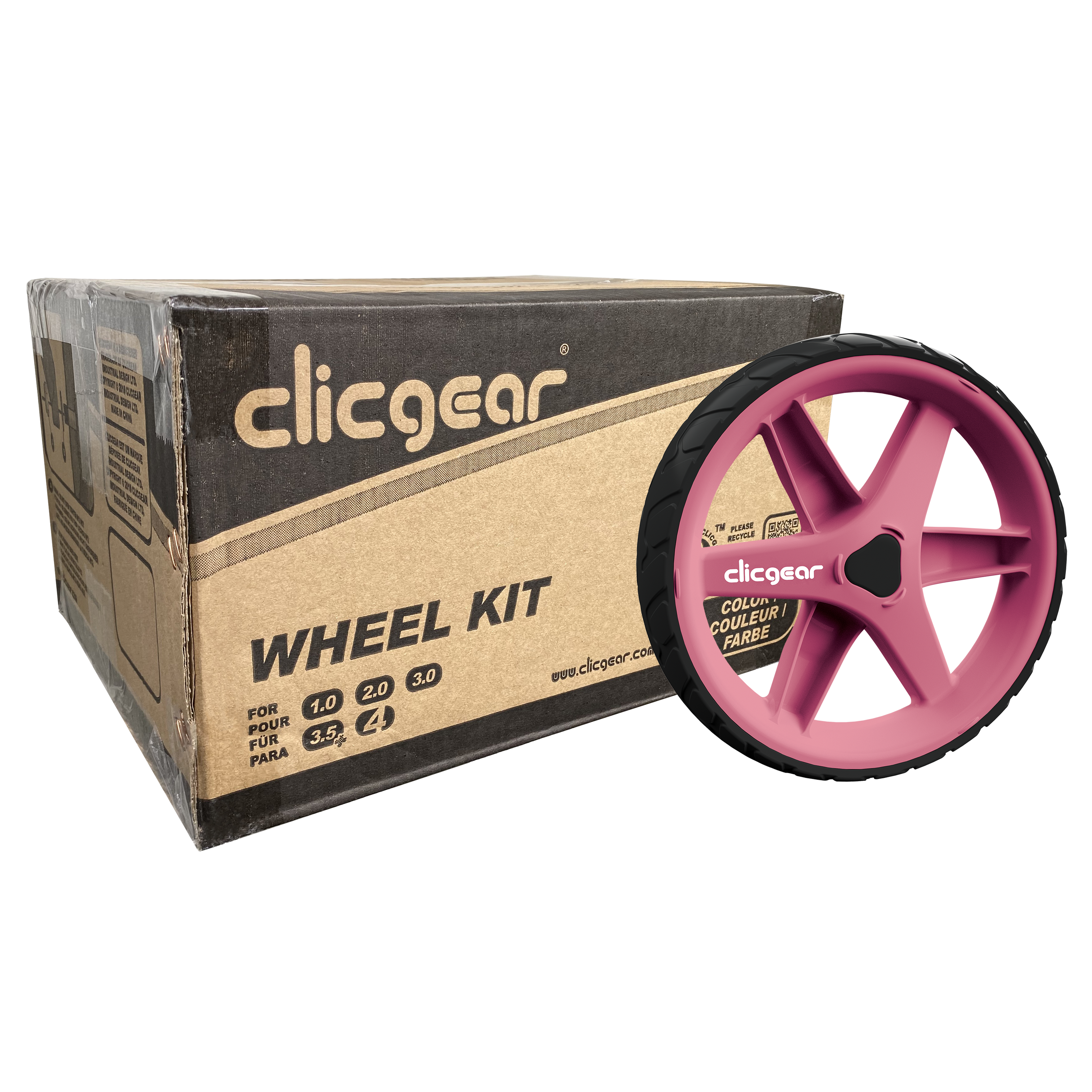 Clicgear Model 1.0 ~ 4.0 Wheel Kits - CLICGEAR | ROVIC USA