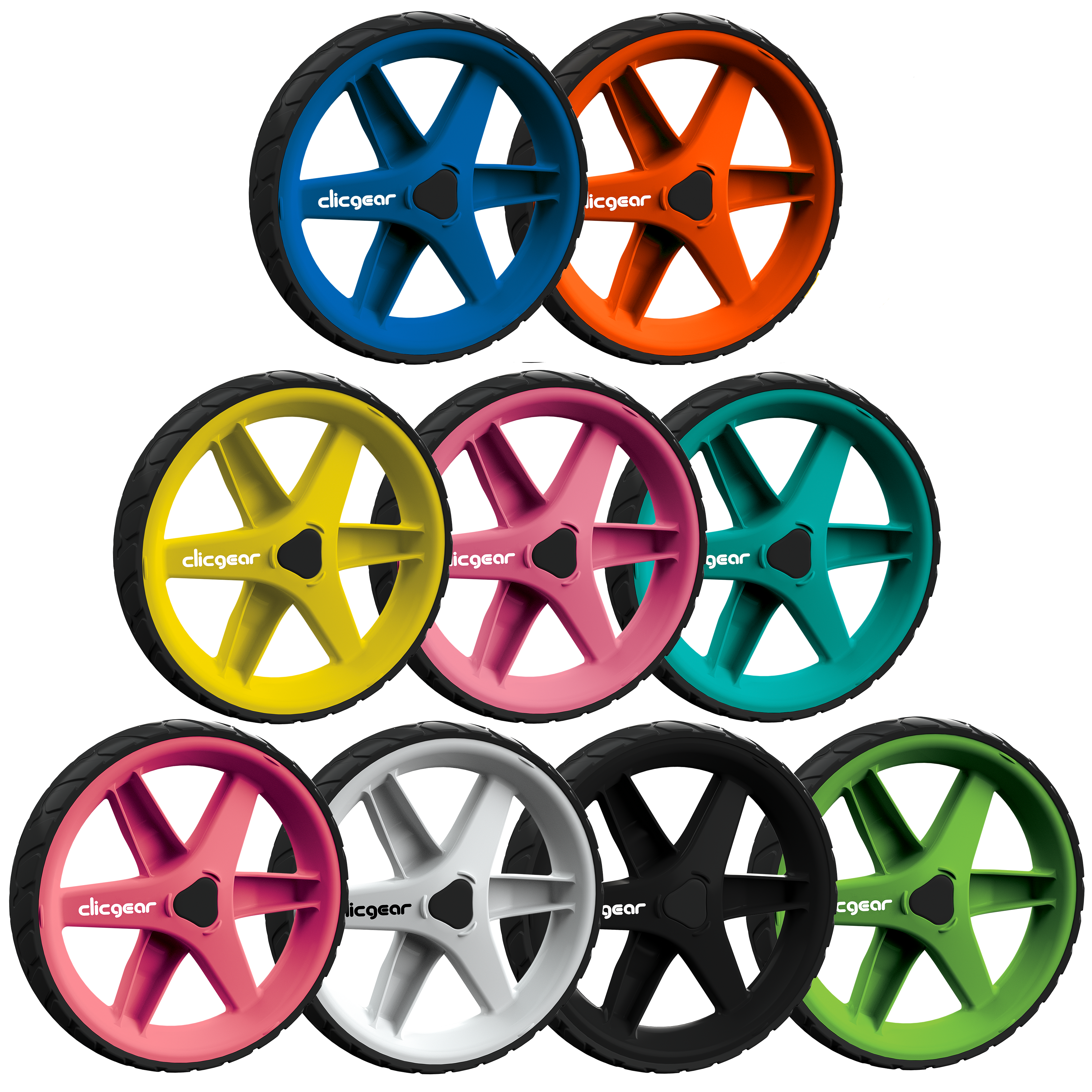 Clicgear Model 1.0 ~ 4.0 Wheel Kits - CLICGEAR | ROVIC USA